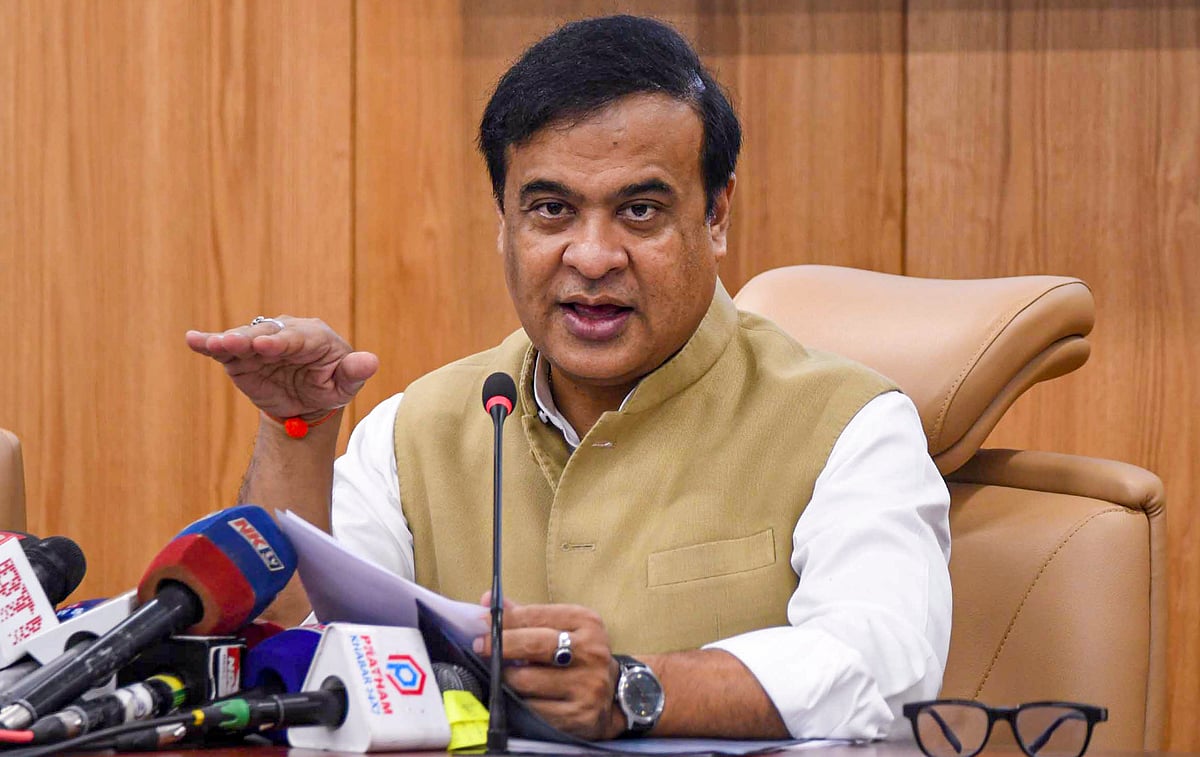  Chief Minister Himanta Biswa Sarma 
 - PTI; Representative image